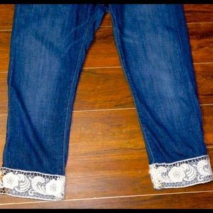 Lucky Brand Sienna Tomboy Cropped Capri